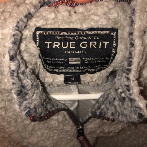 True Grit Frosty Tip 1/4 Zip Pullover || True Grit - Picture 2 of 3